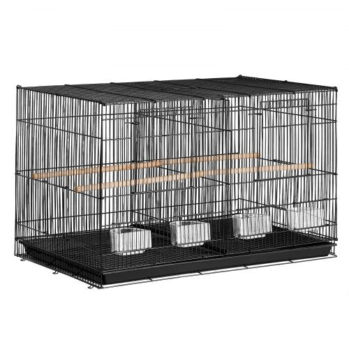 30inch Flight Bird Cage Stackable Divided Small Parakeet Cage for Parrots
