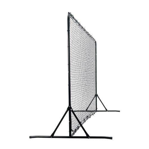 Soccer Rebounder Net 12x6FT Iron Soccer Training Equipment Sports Football