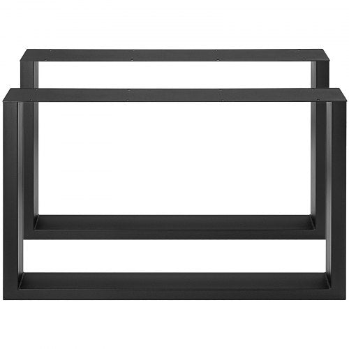 Set of 2 Steel Table Legs 28Height 35Wide Dining Table Legs Heavy Duty