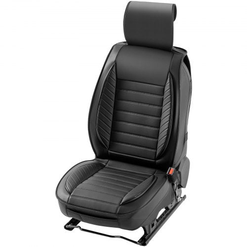 Seat Covers Universal Car Seat Covers Front Seats 2pcs Faux Leather Seat