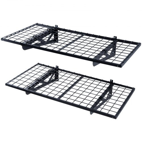 Garage Storage Shelving 2 Pack 4 x 2 ft Heavy Duty Garage Shelves Wall