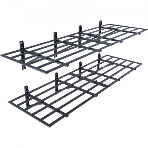 Garage Storage Shelving 2 Pack 6 x 2 ft Heavy Duty Garage Shelves Wall