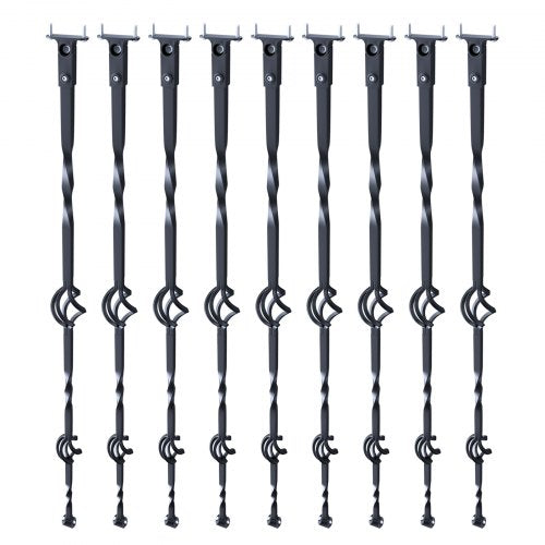 Staircase Metal Balusters 44 x 12 Galvanized Steel Decorative Banister