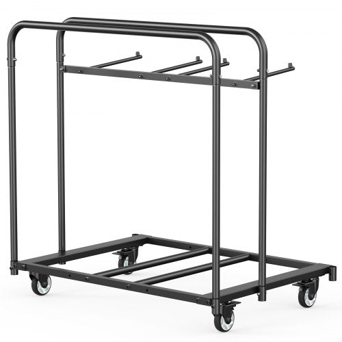 Folding Chair Rack 400 LBS Capacity Heavyduty Chair Cart for 5 Tables14