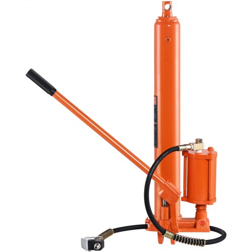 Hydraulic Long Ram Jack 8 Ton Engine Hoist Cylinder with Air Pump and Single