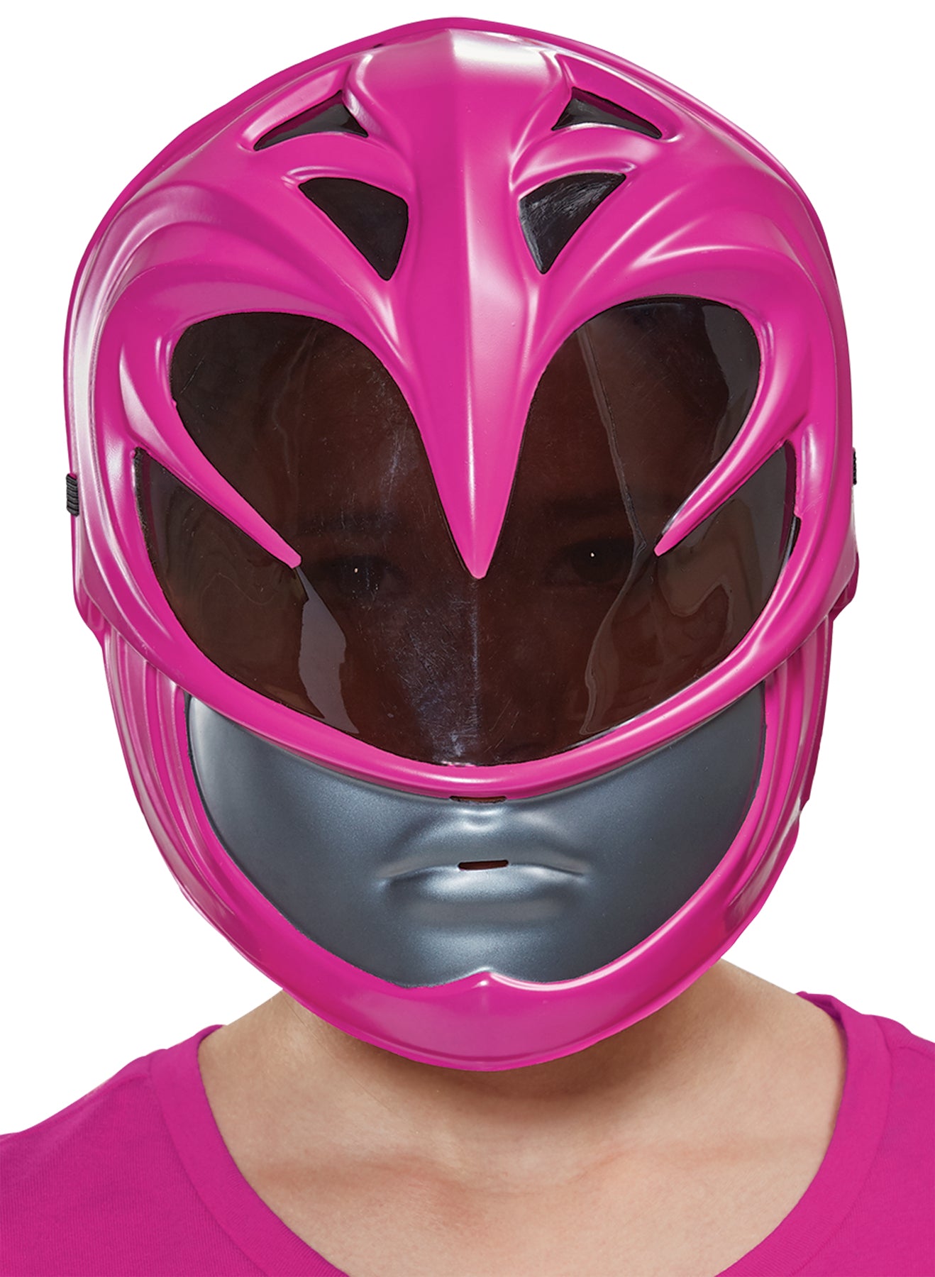 Kids Mighty Morphin Power Rangers Pink Ranger Vacuum Mask