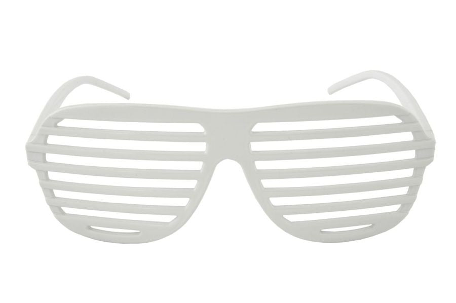 Louvre White Glasses - 1 Pc.