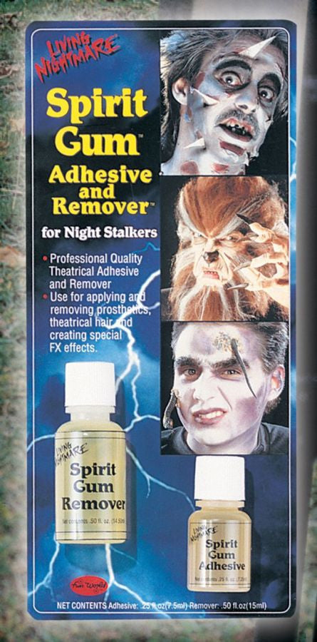 Spirit Gum Adhesive & Remover for Night Stalkers