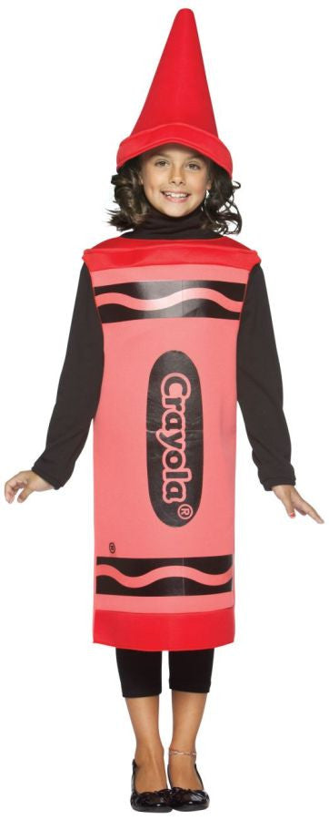 Boys | Kid’s Red Crayola Crayon Costume - Medium