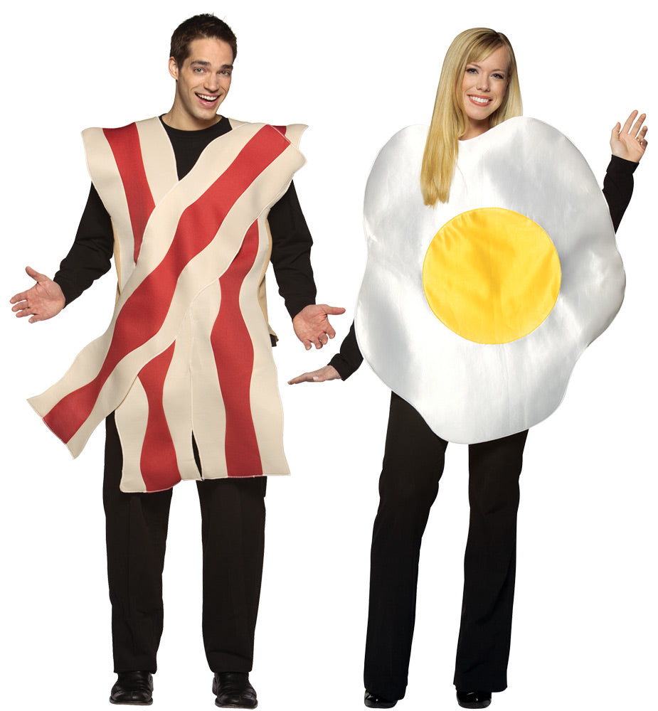 Mens | Adult Bacon & Egg Couples Costume