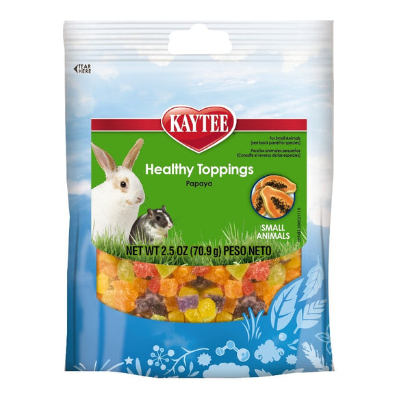 Kaytee Fiesta Healthy Toppings for Small Animals Papaya
