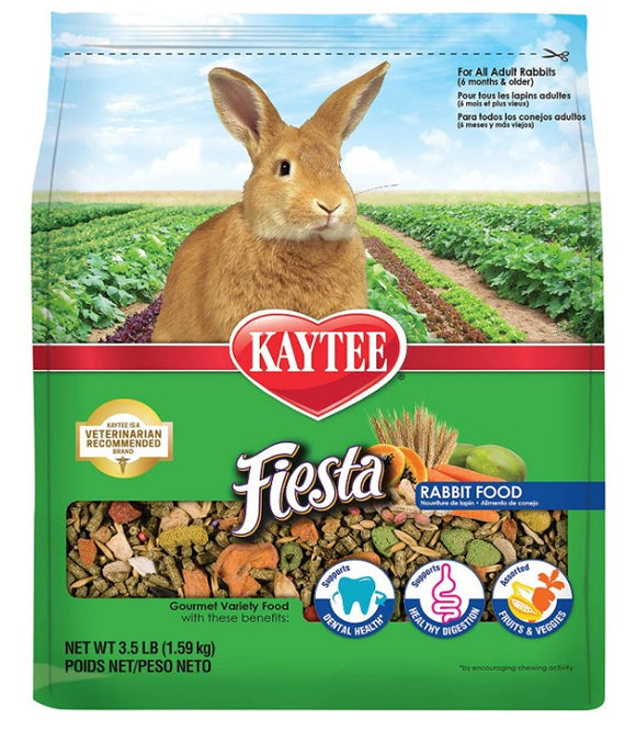 Kaytee Fiesta Gourmet Variety Diet for Rabbits