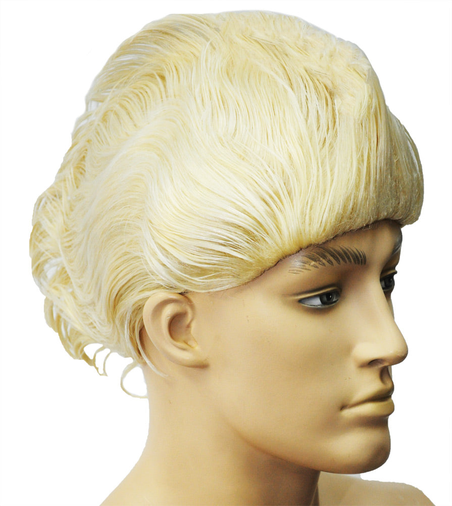 Mens Bargain Mohawk Wig | White