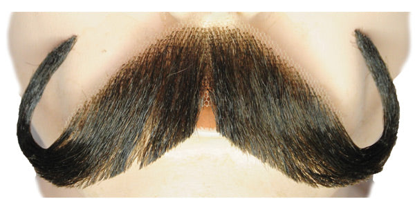 Mens Chestnut Blend Handlebar Mustache