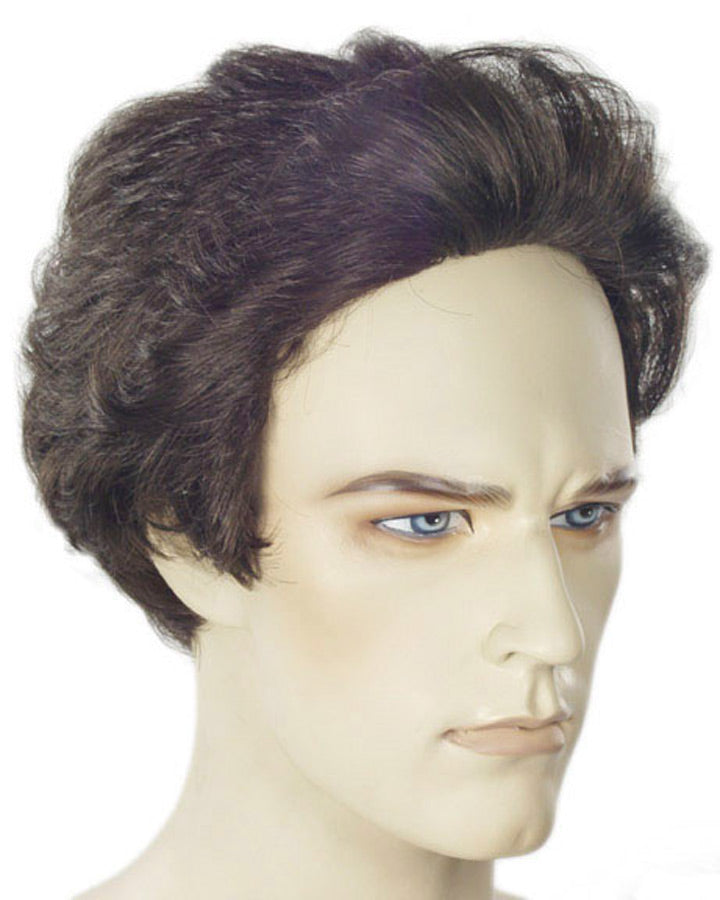 Mens Comb Back Wig | Black