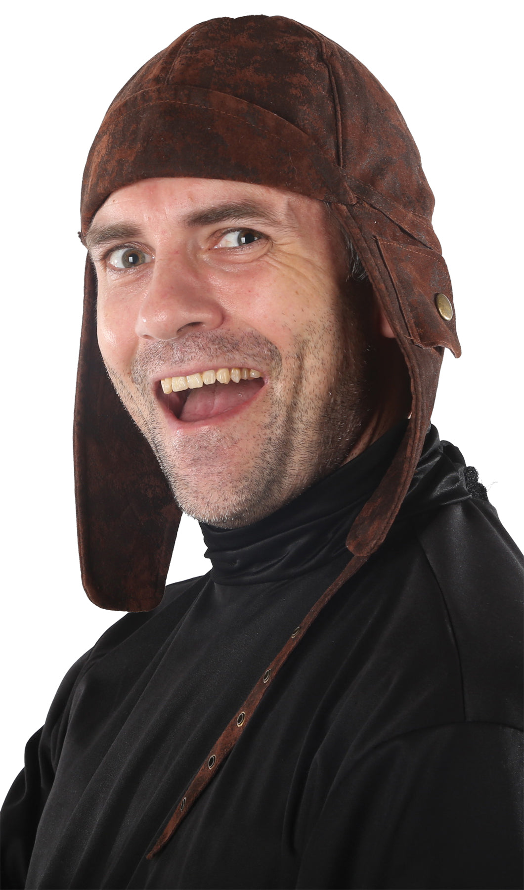 Adults Brown Aviator Hat