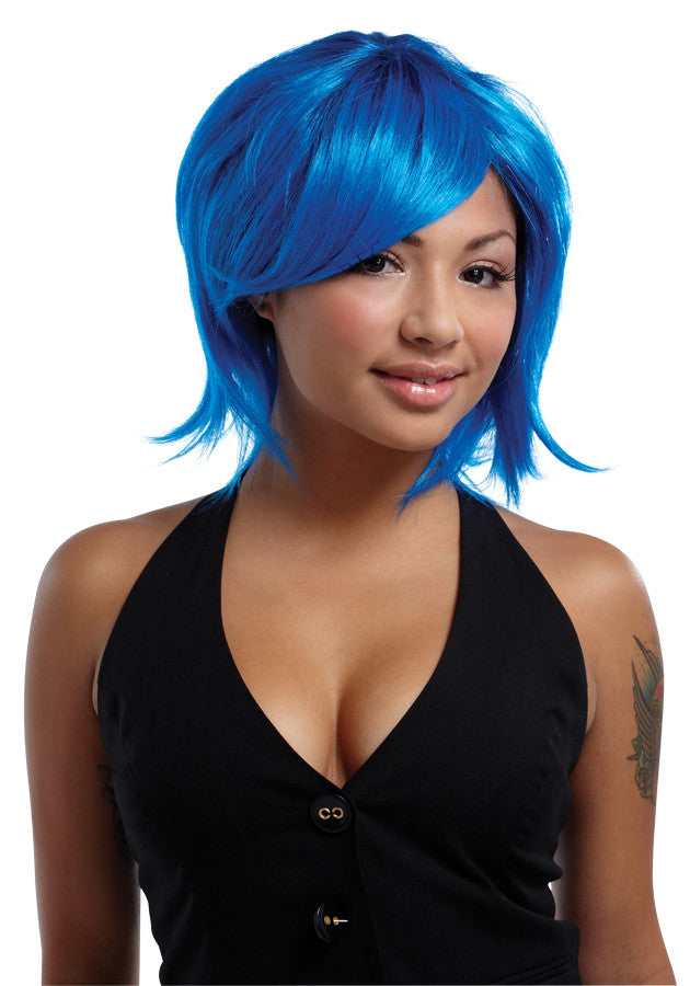 Adults Royal Blue Sweetshag Wig