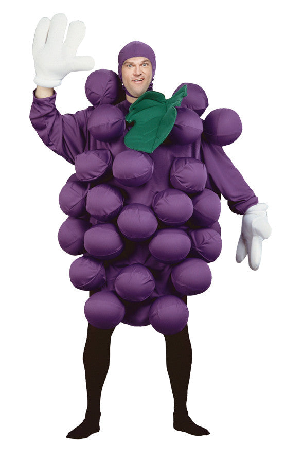 Unisex | Adults Purple Grapes Costume - Standard