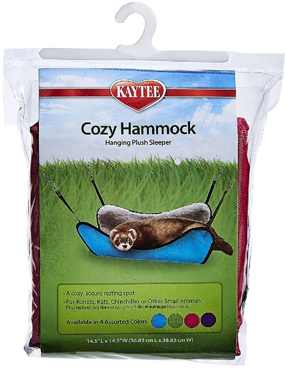 Kaytee Cozy Hammock Hanging Plush Sleeper