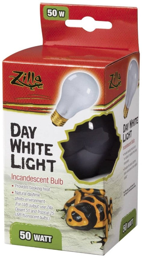 Zilla Incandescent Day White Light Bulb