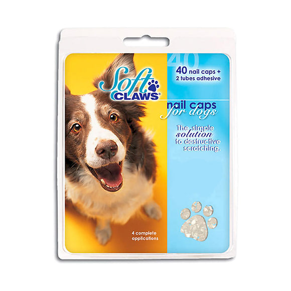 Soft Claws Nail Caps for Dogs Natural