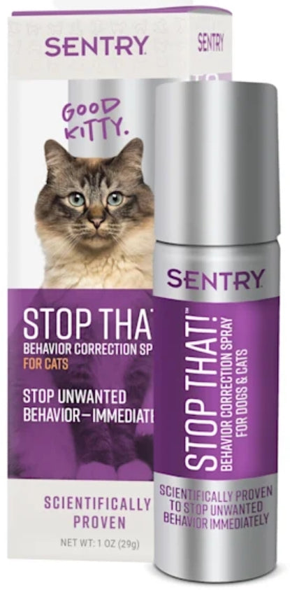 Sentry Stop That! Behavior Correction Spray for Cats