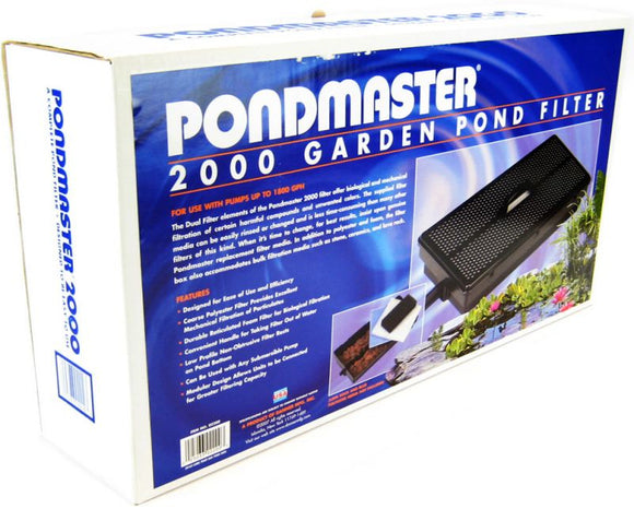 Pondmaster 2000 Garden Pond Filter Box
