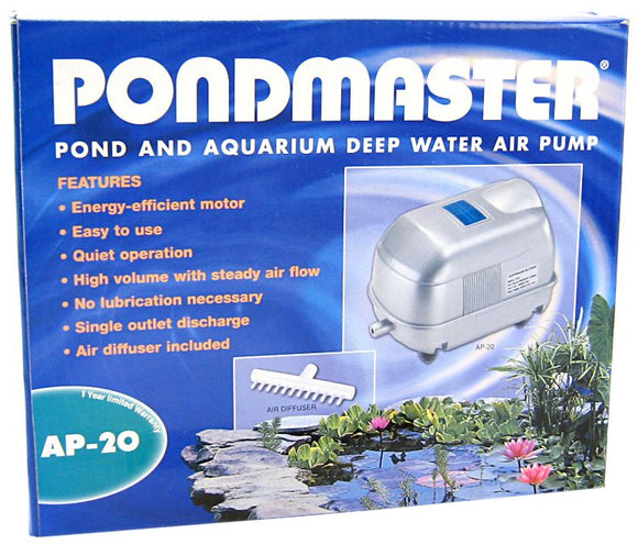 Pondmaster Pond and Aquarium Deep Water Air Pump