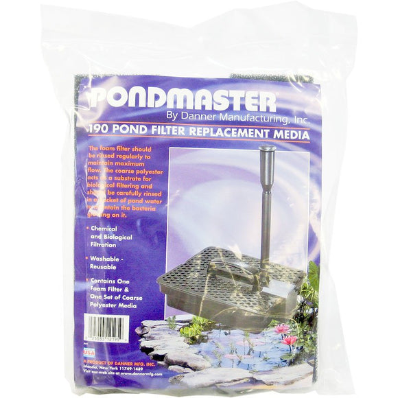 Pondmaster 190 Pond Filter Replacement Media Set