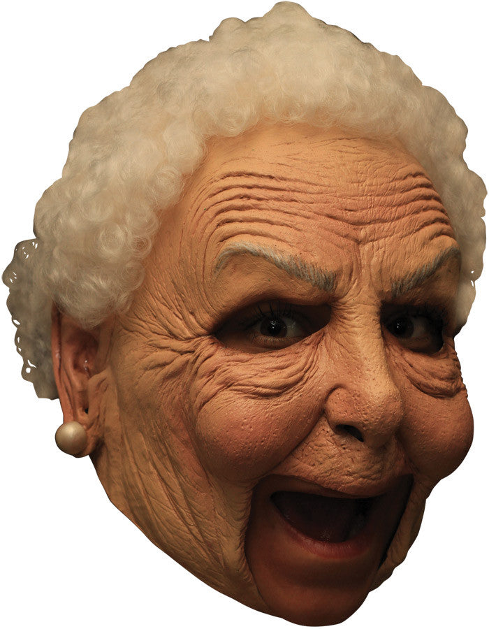 Deluxe Chinless Nanny Mask for Adults