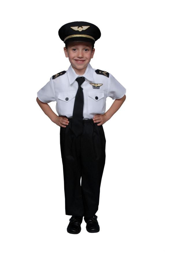 Unisex | Kids Pilot Costume - Small