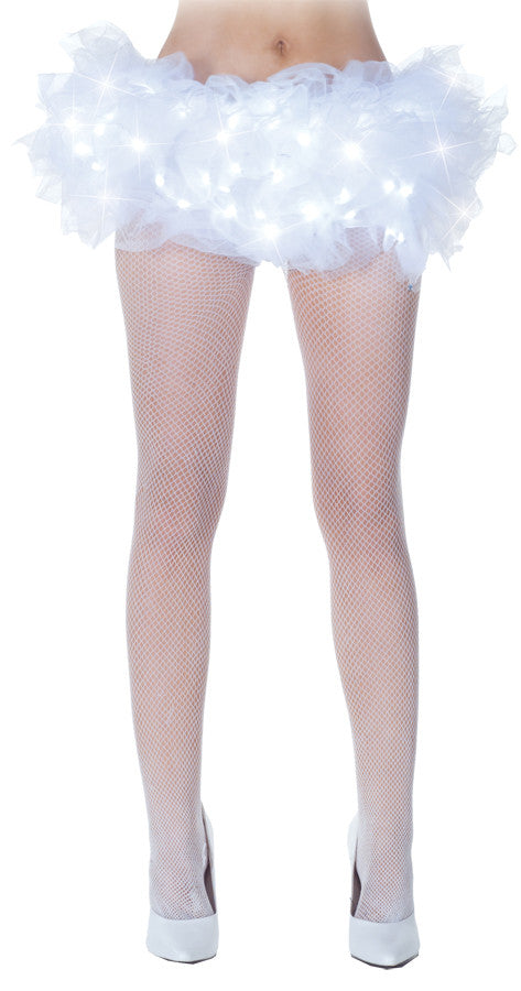 Womens Light Up Tutu | White