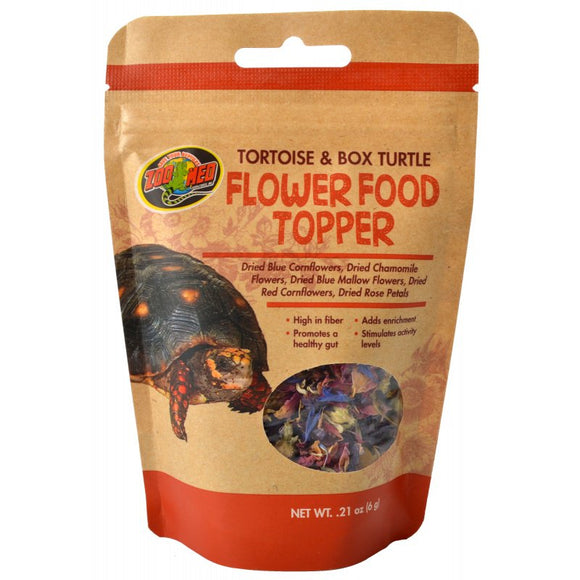 Zoo Med Tortoise and Box Turtle Flower Food Topper