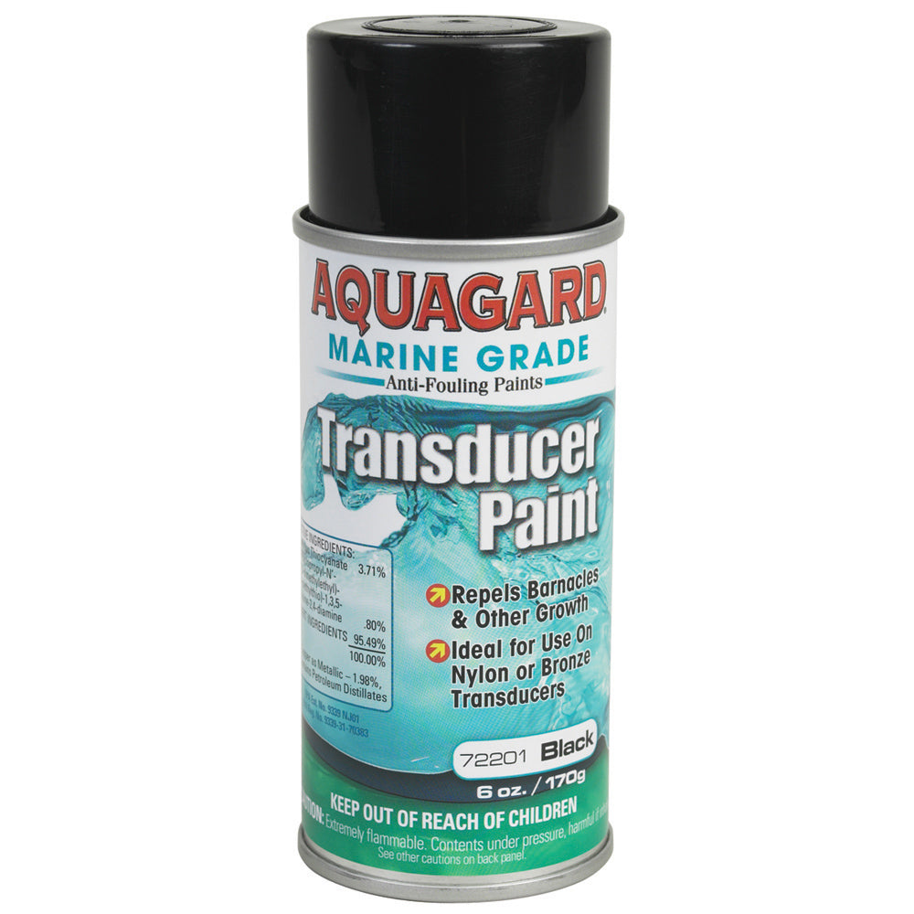 Aquagard Marine Grade Transducer Anti-Fouling Paint - Black - *Case of 12*