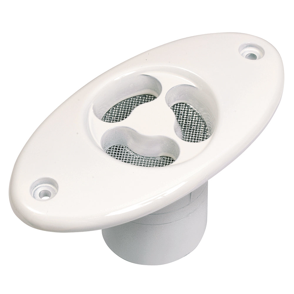 Aqua Signal Series 84 Dual Oval Electronic Horn - 12V - 106-108 db - White Housing