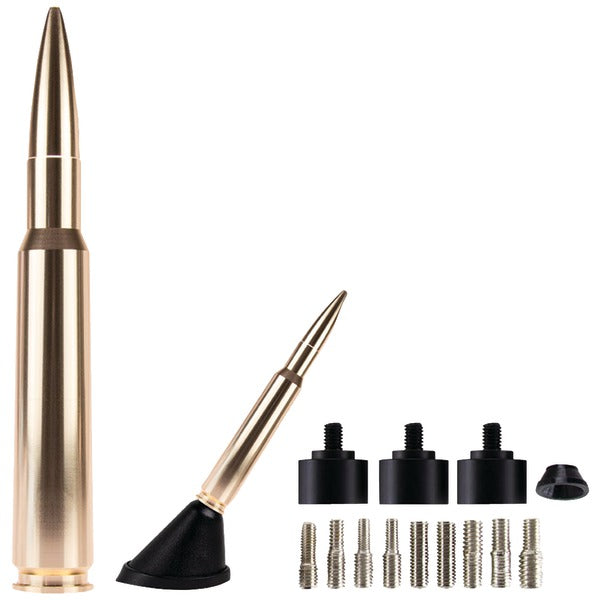 AMMO TENNA 50GD 5.5" Billet Aluminum .50 Cal Replica Antenna Mast (Gold/Bright Copper)