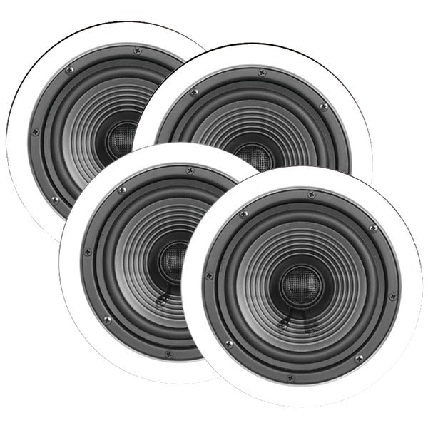 ARCHITECH x-4BULK 6.5" Premium Series Ceiling Speakers, Contractor 4 pk