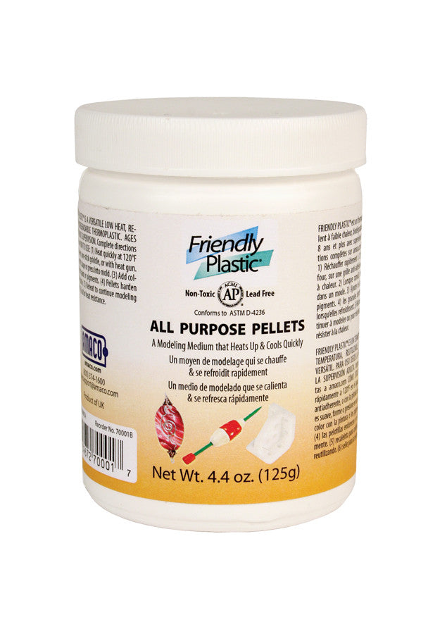FRIENDLY PLASTIC 4.4 OZ JAR