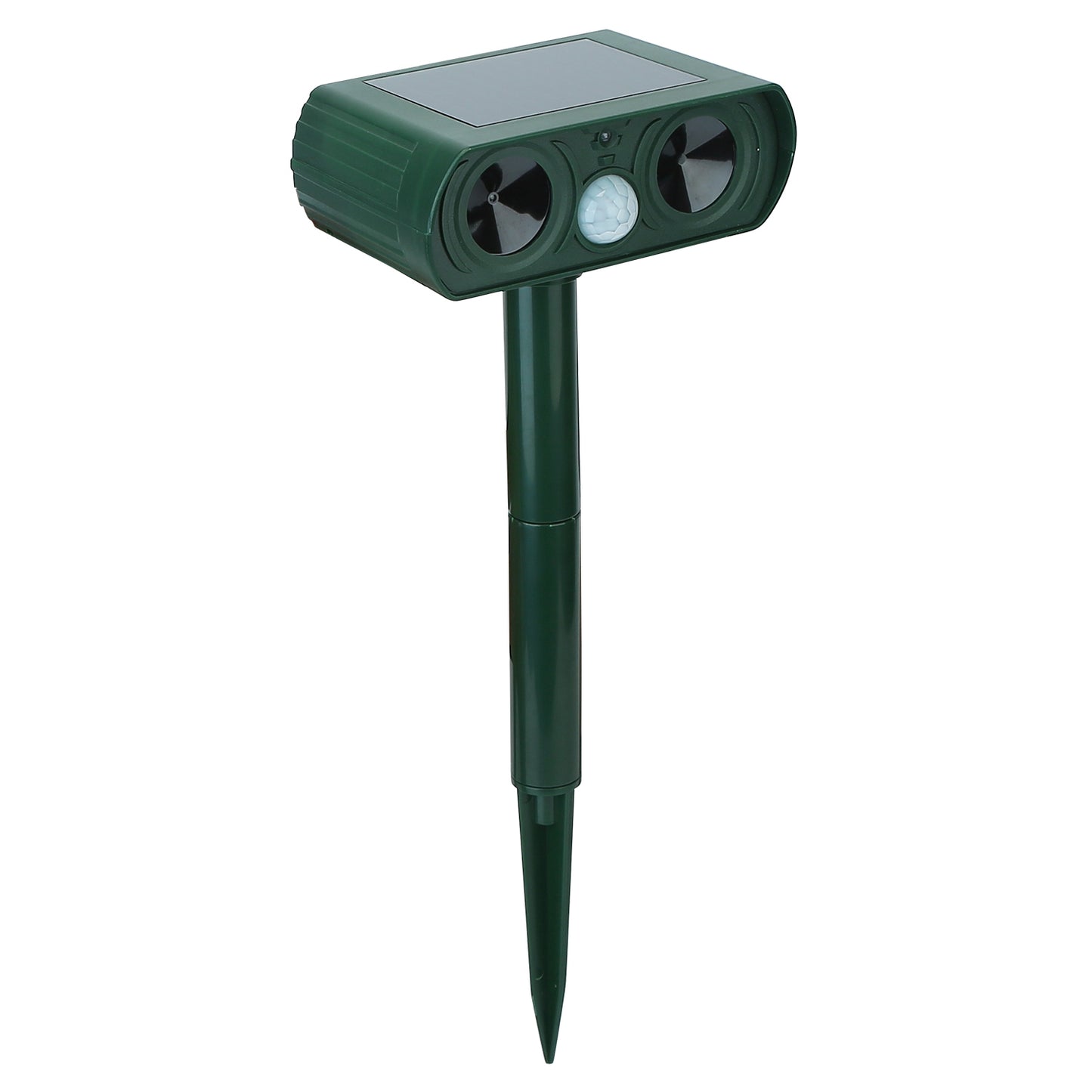 Ultrasonic Animal Repeller Solar Powered Motion Sensor Repellent IPX4