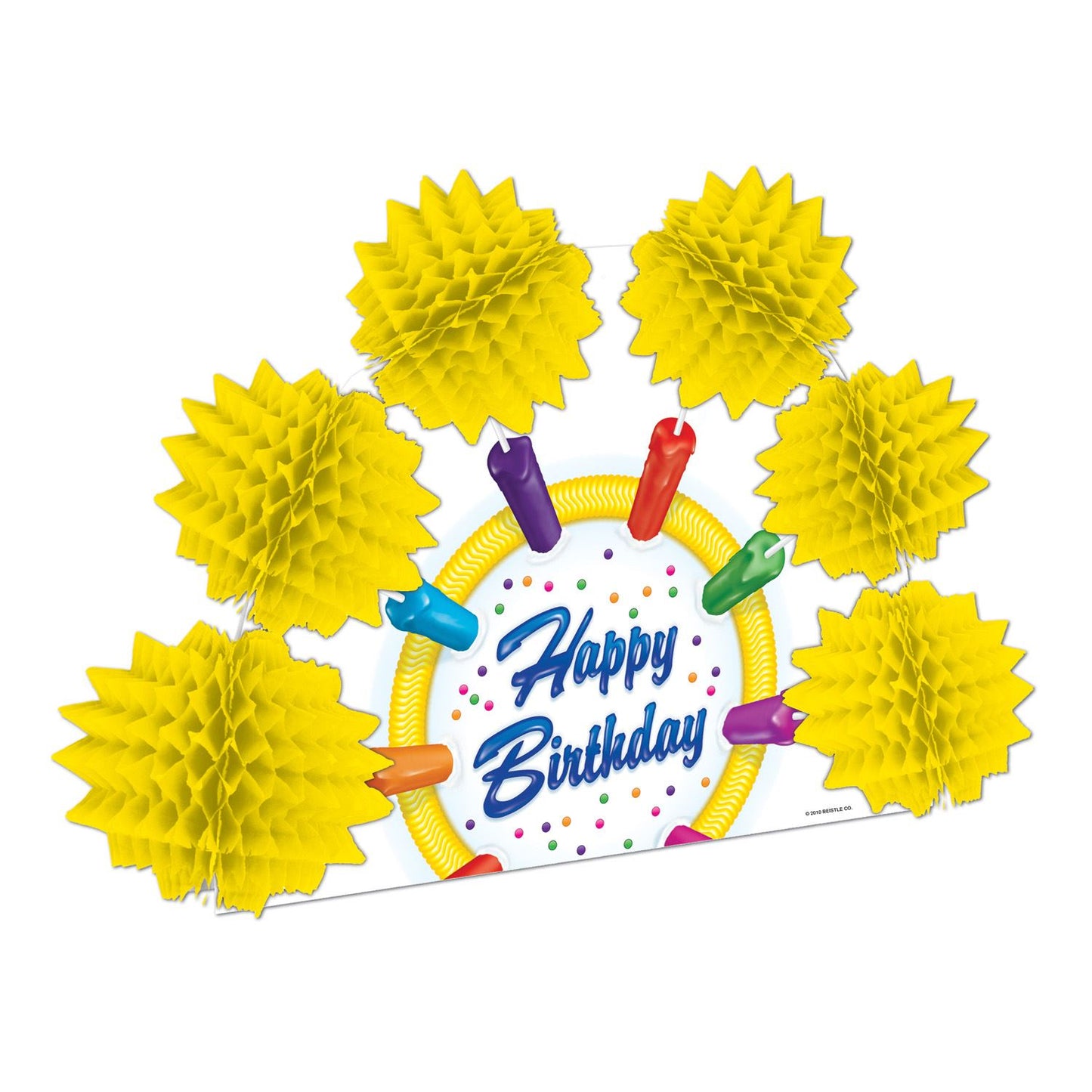 Beistle Happy Birthday Pop-Over Centerpiece | Party Supply | Decoration