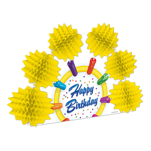Beistle Happy Birthday Pop-Over Centerpiece | Party Supply | Decoration