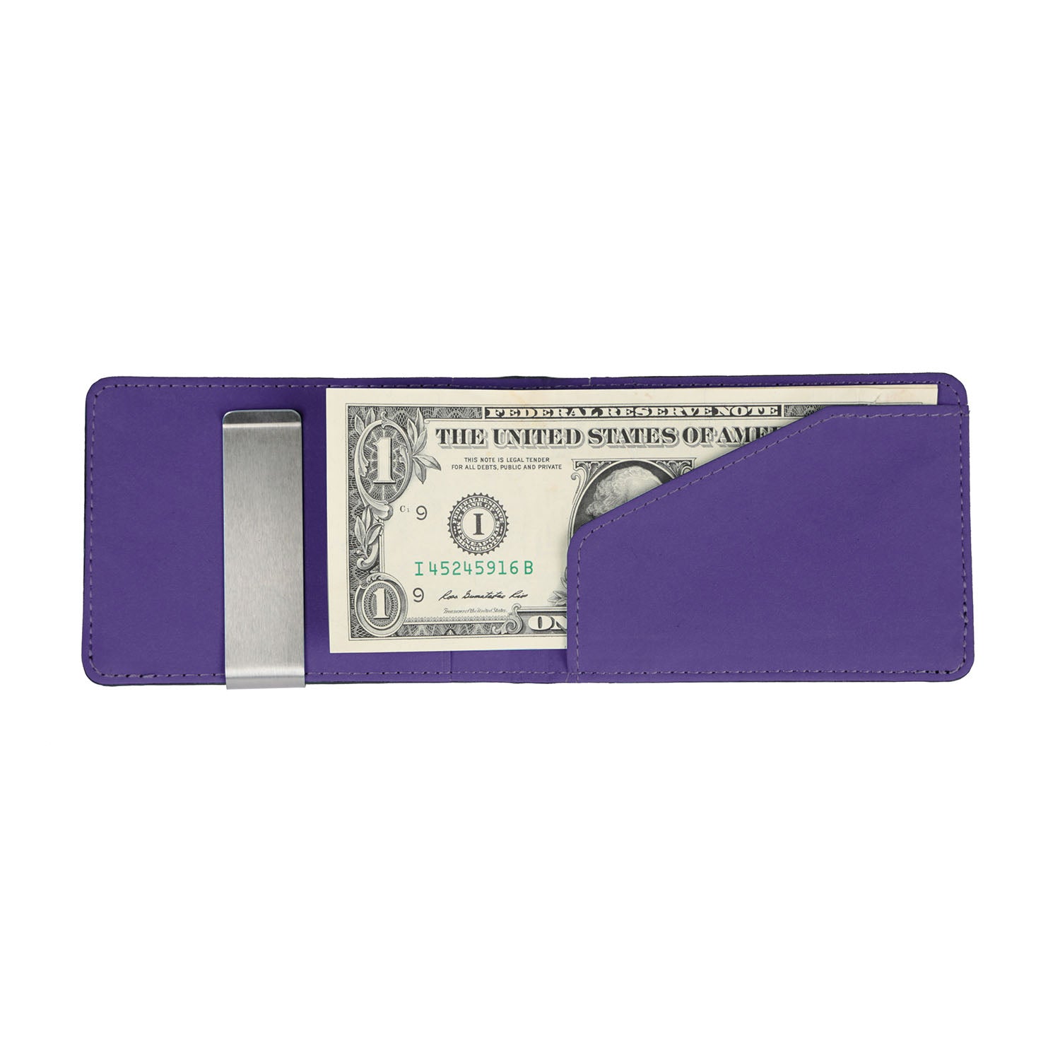 Unisex PU Leather Wallet RFID Blocking Slim Bifold Credit Card Holder with