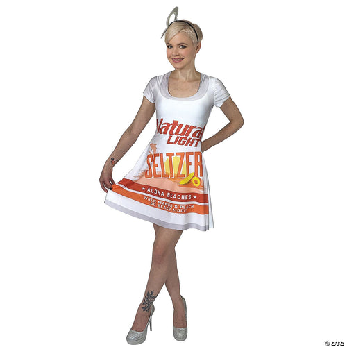 Womens Natural Light Skater Dress - Medium/Large