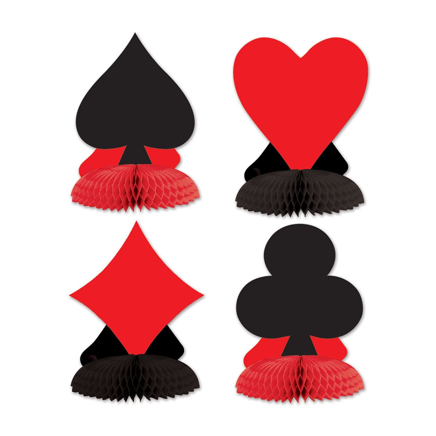 Beistle Card Suit Playmates - Casino | Party Supply | Decoration