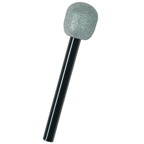 Beistle Glittered Microphone - Party Supply Decoration for Awards Night