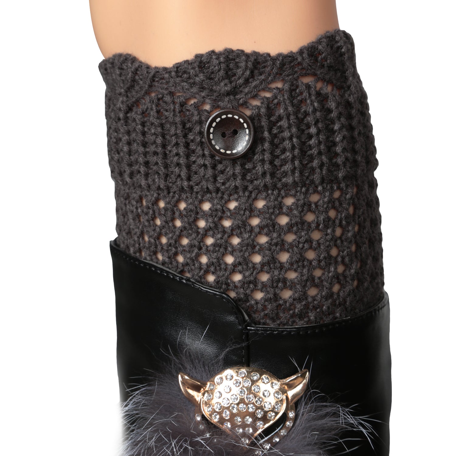 Women Winter Crochet Knit Leg Warmers Apparel & Jewelry Women Apparel