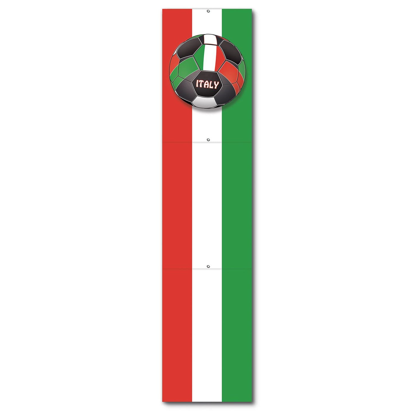 Beistle Italy Soccer Jointed Pull-Down Cutout | Party Supply | Decoration