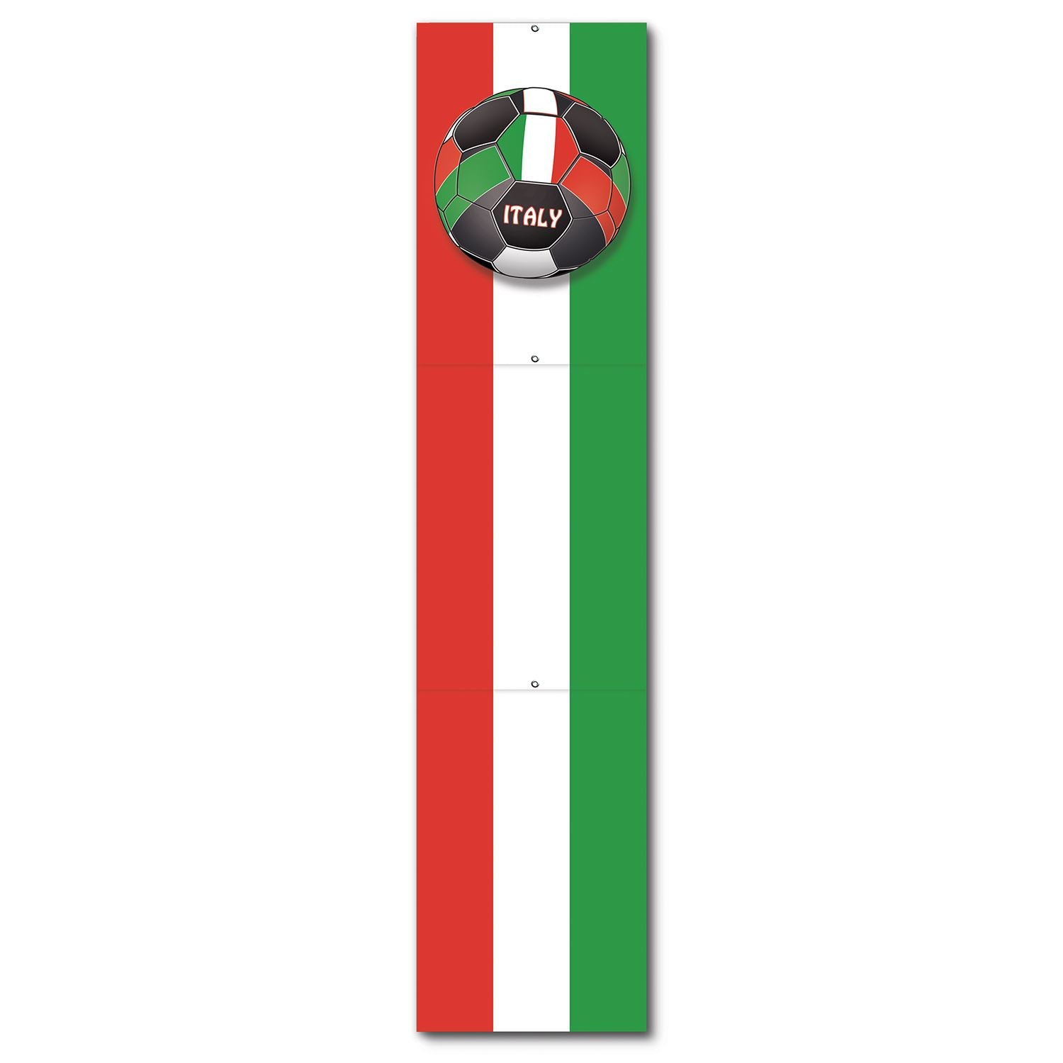Beistle Italy Soccer Jointed Pull-Down Cutout | Party Supply | Decoration
