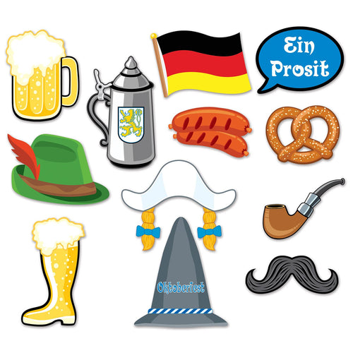 Beistle Oktoberfest Photo Fun Signs | Party Supply | Decoration
