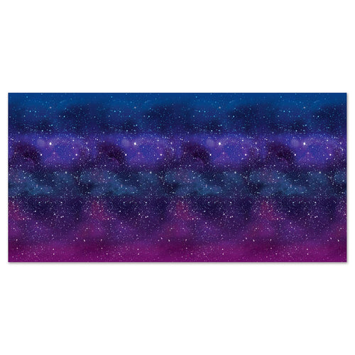 Beistle Galaxy Backdrop - Space | Party Supply | Decoration